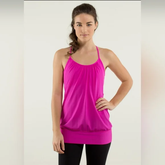 Lululemon No Limits Tank In Light Pink Size 4 - Picture 7 of 8